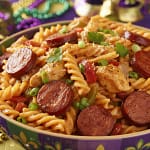 Mardi gras chicken