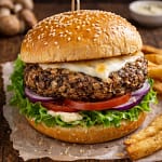 mushroom burger