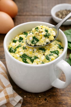 Cheesy Egg Bake Mug