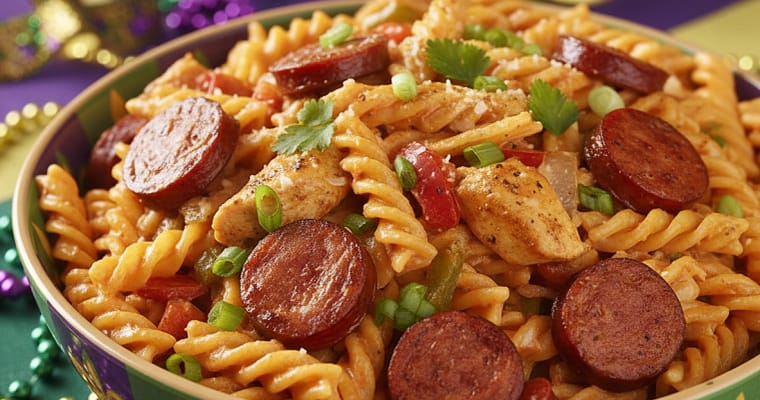 Cajun Chicken and Andouille Skillet (Easy One-Pan Dinner)