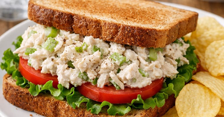 Classic Chicken Salad Recipe (Simple, Creamy & Traditional)