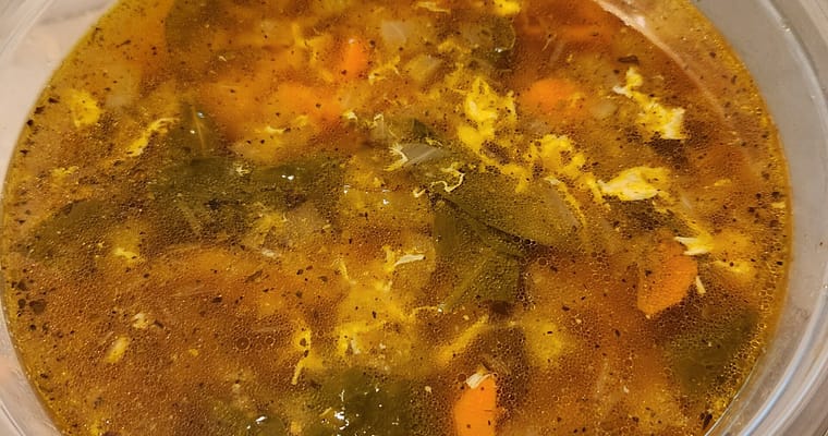 Low-Carb Italian Meatball Lemon Egg Soup – Diabetic-Friendly & Protein-Rich