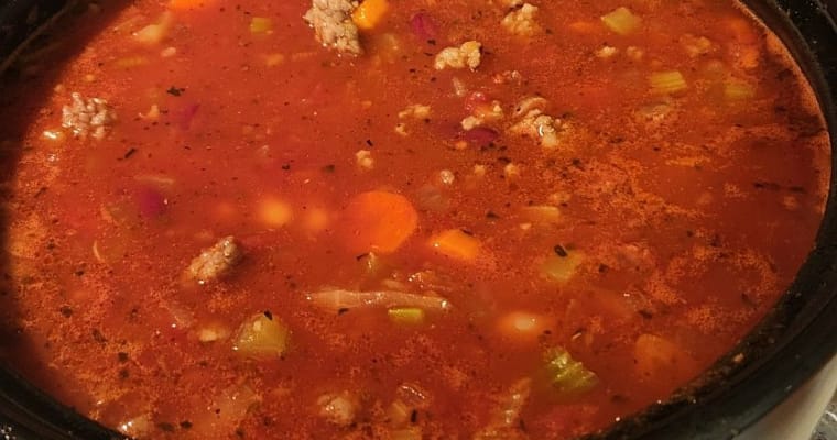 Pasta Fagioli, Alph Gal Friendly