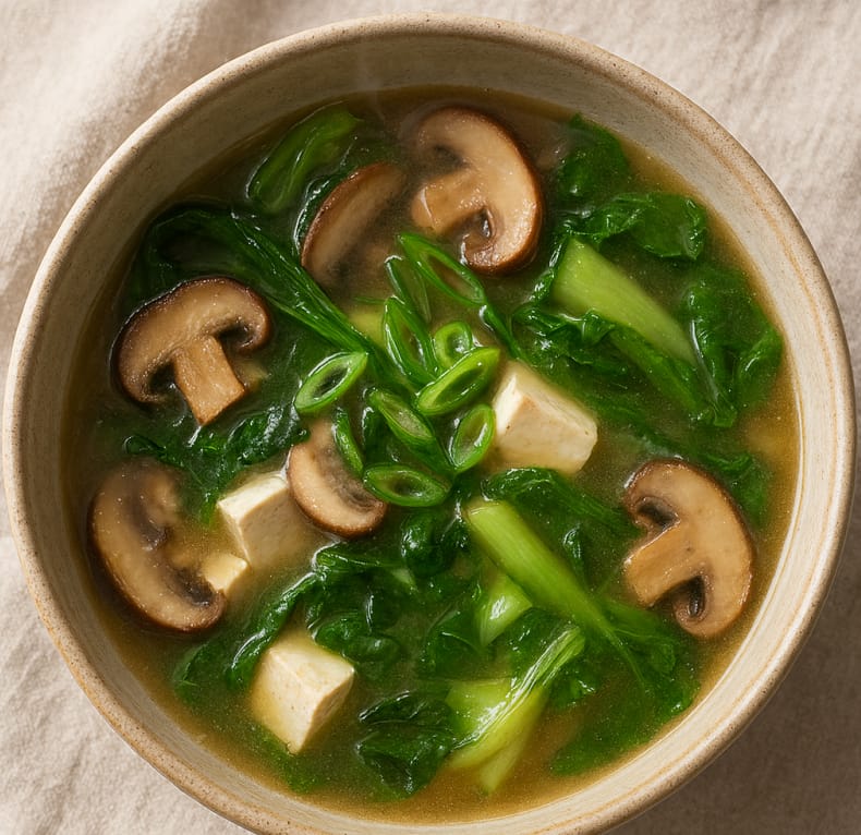 Easy Miso Soup with Tofu and Greens – Quick & Healthy Recipe